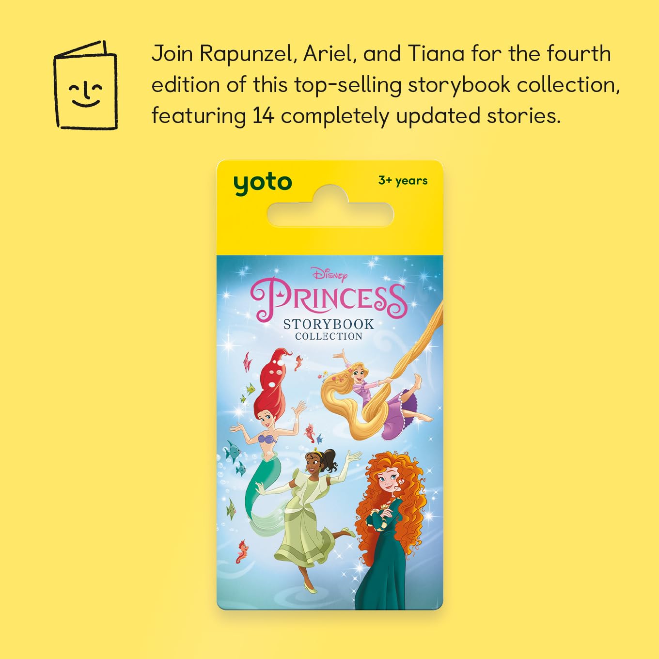 Yoto Disney Princess Storybook Collection – Kids Audio Card for